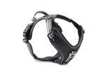 Wolters Active Pro Geschirr Geschirr Hundegeschirr schwarz/ silber M