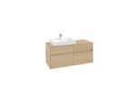 V&B Waschtischunterschrank Collaro 120x54,8x50cm, WT links, nordic oak ; Villeroy & Boch (C08200VJ)