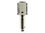 Riegler Vorfilter »FUTURA«, Metallbeh., Sichtrohr, 0,3 µm, BG4, G 3/4, VA (FU 6160-M)