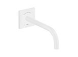 hansgrohe Elektronischer Waschtischmischer Axor Uno UP, Ausladung 225mm, mattweiß (38120700)