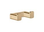 hansgrohe Doppelhaken AddStoris Wandmontage, Metall, brushed bronze (41755140)