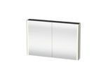 Duravit Universal-Spiegelschrank XSquare 120x80x15,5cm, Taupe, 2 Tür, LED (XS7114091910000)