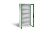 C+P Werkzeugschrank Acurado, H1950xB930xT400mm, Front Resedagrün, Korpus Lichtgrau (8920-055) ; C + P Möbelsysteme (8920-055|S10113)