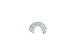 Grohe Anschlussschlauchset 43566 Eurodisc SE Selbstschl.-Br-Thermostat chrom (43566000)