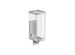 hansgrohe Lotionssp Axor Uni Rectangular Glas, Wandmontage, chrom (42610000)
