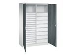 C+P Werkzeugschrank mit Schubladen Acurado, 1950x1200x500mm, 7035/7016 ; C + P Möbelsysteme (8931-303|S10088)