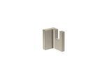 hansgrohe Handtuchhalter Axor Uni Rectangular Wandmontage, brushed nickel (42611820)