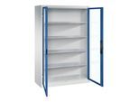 C+P Werkzeugschrank Acurado, 1950x1200x500mm, 7035/5010 ; C + P Möbelsysteme (8931-055|S10370)