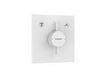 hansgrohe Mischer DuoTurn E UP, für 2 Verbraucher, mattweiß (75417700)