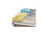 Eichner Leitkarten für Hängemappen-Drahtgestell, A4 quer (9035-00056)