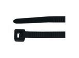 Hellermanntyton Kabelbinder-Set T-Tie, schwarz, 100-teilig, Breite: 2,5 mm (138-00000)