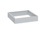 C+P auf 100mm hohem Sockel 100x500x500mm Sockelfarbe RAL 7035 Lichtgrau Material Unterbau Stahl ; C + P Möbelsysteme (08000-7000505|S10000)