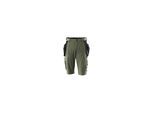 Mascot Shorts mit abnehmbaren Hängetaschen Handwerkershorts Größe C64, moosgrün (17149-311-33-C64)