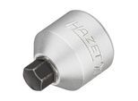 HAZET Bremssattel-Schraubendreher-Steckschlüsseleinsatz 2784-1 Vierkant hohl 10 mm (3/8 Zoll) Innen-Sechskant Profil 7)