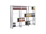 Regalwerk BERT Büroregal Anbaufeld HxBxT 2000x875x300mm Vollblech Seitenwand (B3-55509-30)