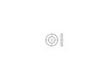 DIN 1441 Flache Scheibe Stahl 24mm Produktklasse C ; Industrial Quality Supplies (014410000240000)