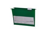 Eichner PVC-Hängemappe Platin Lineseitlich offen, grün (4052301008793)