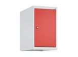 C+P Aufsatzschrank, 7035/3020 500x300x500mm Verschluss Zylinderschloss 1 Abteile ; C + P Möbelsysteme (080090-10|S10017)