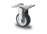 CASCOO Bockrolle ø 50 mm Serie P2T2 Gleitlager Edelstahl (FAPBCS0050P2T2L0N)