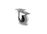 CASCOO Lenkrolle mit Totalfeststeller ø 200 mm Serie P4R2 Rollenlager (TPP58W0200P4R2R0N)