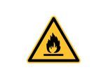 Eichner Warnschild Feuergefährliche Stoffe 20 cm Alu (9225-12054-020)