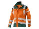 Kübler PSA Reflectiq Jacke 1207 warnorange/moosgrün 24 ; Kübler Workwear (1207 8340-3765-24)