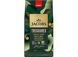 Jacobs Krönung Bohnenkaffee Treasures Crema, ganze Bohnen, Stärke 7/10, Tüte mit 1 kg