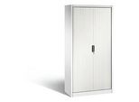 C + P Rollladenschrank Omnispace, 5 OH, abschliessbar, B 1000 x T 420 x H 1980 mm, Stahl/Kunststoff, verkehrsweiss