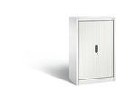 C + P Rollladenschrank Omnispace, 3 OH, abschliessbar, B 800 x T 420 x H 1230 mm, Stahl/Kunststoff, verkehrsweiss