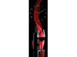 Euroart Wanduhr, Mehrfarbig, Glas, 20x60x3.1 cm, Dekoration, Uhren, Wanduhren