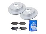 ATE Bremsensatz, Scheibenbremse 142022465 Hinterachse voll 290mm 10mm für TOYOTA