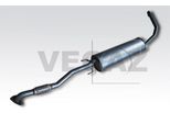 VEGAZ Mittelschalldämpfer os776 für Opel