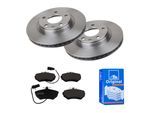 ATE Bremsensatz, Scheibenbremse 142021795 Vorderachse belüftet 280mm 22mm für VAG
