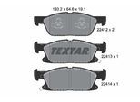 TEXTAR Bremsbelagsatz, Scheibenbremse 2241201 für Ford LINCOLN (CHANGAN)