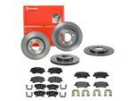 BREMBO Bremsensatz, Scheibenbremse Bremsensatz-Vorn und Hinten sg00000e4h Hinterachse voll 284mm 10mm für KIA HYUNDAI (BEIJING) SSANGYONG