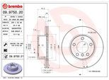 BREMBO Bremsensatz, Scheibenbremse Bremsensatz-Vorderachse COATED DISC LINE / STANDARD ijzjsgg8x8 Vorderachse innenbelüftet 284mm 22mm für BMW