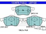 ATE Bremsensatz, Scheibenbremse Bremsensatz-Vorn und Hinten sg00000e1m Vorderachse voll 239mm 8mm für VAG Skoda SEAT