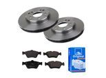 ATE Bremsensatz, Scheibenbremse 142021739 Vorderachse belüftet 288mm 25mm für Mercedes Chrysler