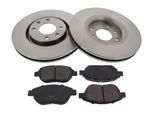 MAPCO Bremsensatz, Scheibenbremse 47357 Vorderachse belüftet 283mm 26mm für Peugeot DS Citroën