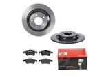 BREMBO Bremsensatz, Scheibenbremse Bremsensatz-Hinterachse COATED DISC LINE / STANDARD ijdtidjaj4 Hinterachse voll 302mm 11mm für Citroën Ford Opel VO