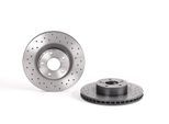 BREMBO Bremsscheibe 0956742x 276mm 24mm für Subaru TOYOTA