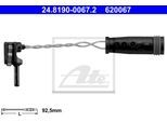 ATE Bremsensatz-Vorderachse sg00000chw Vorderachse belüftet 280mm 25mm für Mercedes