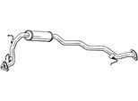 BOSAL Mittelschalldämpfer 283451 für HONDA