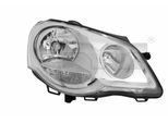 TYC Hauptscheinwerfer 200730052 H7/H1 links für VW