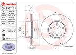 BREMBO Bremsensatz, Scheibenbremse sg00000ejz Hinterachse innenbelüftet 312mm 20mm für BMW (BRILLIANCE)