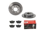 BREMBO Bremsensatz, Scheibenbremse ijdtidj3p8 Hinterachse voll 258mm 10mm für Suzuki KIA HYUNDAI NISSAN (DYK) MAZDA DAEWOO