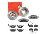 BREMBO Bremsensatz, Scheibenbremse Bremsensatz-Vorn und Hinten sg00000eeu Vorderachse voll 256mm 22mm für Roewe (SAIC) VW Audi (SVW) Skoda SEAT