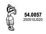 ASSO Katalysator 540057 vorne für TOYOTA