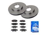 ATE Bremsensatz, Scheibenbremse 142022068 Vorderachse belüftet 262mm 21mm für ROVER HONDA