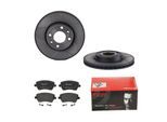BREMBO Bremsensatz, Scheibenbremse 142053637 Vorderachse Geschlitzt 260mm 22mm für Mercedes NISSAN RENAULT DACIA LADA